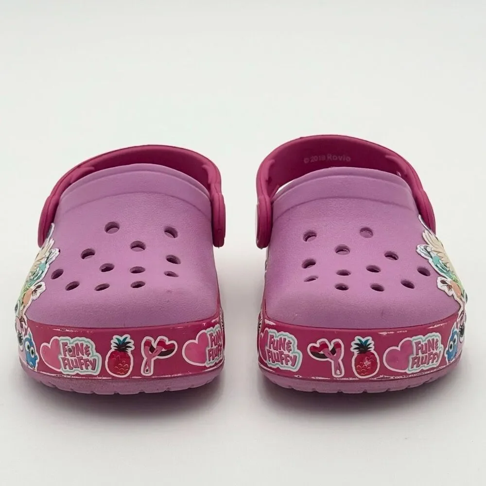 Crocs Girls' Fun Lab Hatchlings Band Lights Clogs - US Size C8 GS